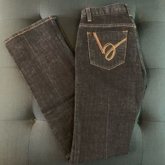 Bebe Caren Bootcut Dark Wash Jeans - Picture 5 of 10